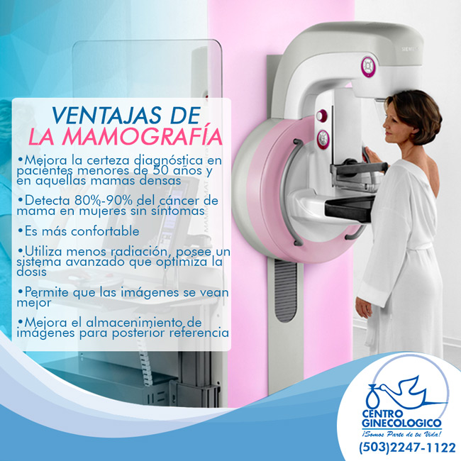 Ventajas de la mamografía